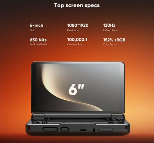 画像ギャラリー No.002のサムネイル画像 / 2画面搭載ゲーム機「AYN Thor」の予約受付が8月26日にスタート。Snapdragon 8 Gen 2搭載モデルで299ドルから