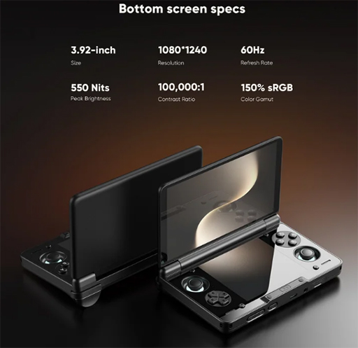 画像ギャラリー No.003のサムネイル画像 / 2画面搭載ゲーム機「AYN Thor」の予約受付が8月26日にスタート。Snapdragon 8 Gen 2搭載モデルで299ドルから