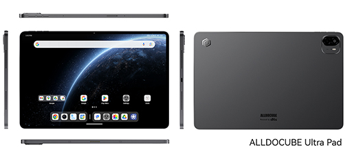 画像ギャラリー No.001のサムネイル画像 / 13インチの大画面タブレットにSnapdragon 7+ Gen 3搭載。ALLDOCUBEの「Ultra Pad」が9月10日に発売