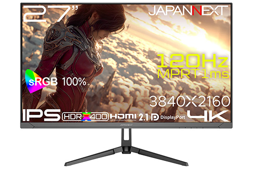 ���������꡼ No.002�Υ���ͥ������ / ����ʤǤ�¿��ǽ��4K/120Hzɽ���б������ޡ������վ��ǥ����ץ쥤��JAPANNEXT����