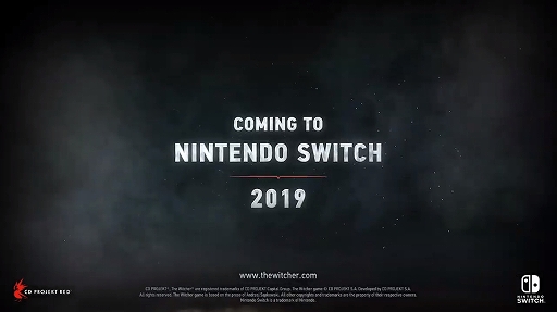 E3 2019ϡThe Witcher 3: Wild Hunt Complete EditionפNintendo Switch2019ǯȯ