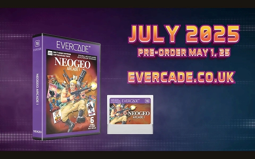 ���������꡼ No.012�Υ���ͥ������ / NEOGEO��6���ʤ��Ͽ����EVERCADE���ʥ����ȥ�å��ȡ�̾��14���ʤ���¢������ӥ����ൡ��Super Pocket NEOGEO Edition�פ�ȯɽ
