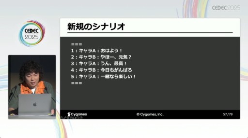 ꡼ No.016Υͥ / ٸΥϡ¿ɡAIˤåѡȳȯٱ礬⤵줿CygamesΥåCEDEC 2025