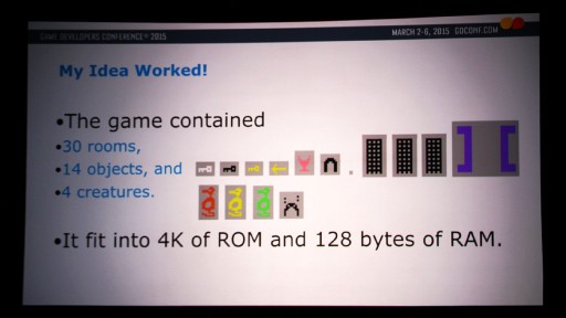 GDC 2015Ϥ٤ƤΥǤ4KbytesROM˼ǽΥ󥢥ɥ٥㡼AdventureפϤƳȯ줿