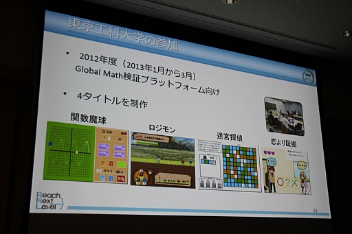 ���������꡼ No.024�Υ���ͥ������ / ��CEDEC 2015��21�����˳������뤿��Υ�������ܤ����إ������Global Math�ס������������طʤ䡤�����Ÿ˾�����줿���å������ݡ���