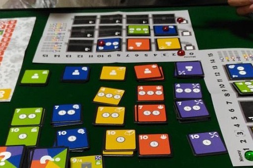 画像ギャラリー No.012のサムネイル画像 / ボードゲームの祭典「ゲームマーケット2016秋」レポート。ゲームマーケット大賞は,すまいる120円工房の「ビンジョー×コウジョー」が受賞