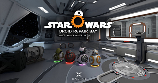 ���������꡼ No.003�Υ���ͥ������ / �쥸�����󥹤ν������Ȥ���BB-8�ʤɤΥɥ����ɤ�������VR���Ѥ�̵���������Star Wars: Droid Repair Bay�פ�����