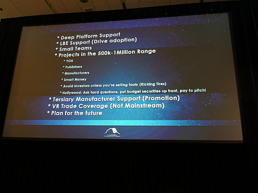 ���������꡼ No.008�Υ���ͥ������ / ��GDC 2018�Ϻ��ϻ����ΤȤ���VR�����ब�����Ĥ뤿��ˤ���٤����Ȥ����줿�ֱ���ݡ���