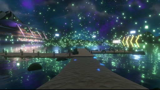 画像ギャラリー No.009のサムネイル画像 / TGS 2022のVR会場にボートレース場がオープン! ゲームのように演出されたVR空間をモーターボートで駆け抜けてきた