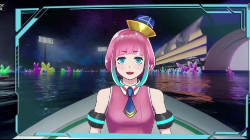 画像ギャラリー No.010のサムネイル画像 / TGS 2022のVR会場にボートレース場がオープン! ゲームのように演出されたVR空間をモーターボートで駆け抜けてきた