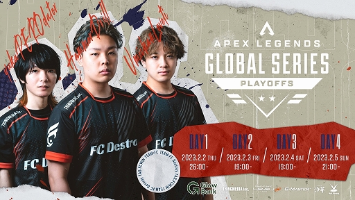  No.001Υͥ / Apex Legends Globallobal Series Year3: Split 1 PlayoffsפeݡĥFC Destroyɤо