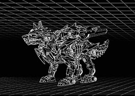 画像ギャラリー No.009のサムネイル画像 / 「ゾイド」,40周年記念商品“AZ-03 ムラサメライガー”を2024年1月下旬に発売。北斗の拳やパトレイバー,白上フブキとのコラボも明らかに