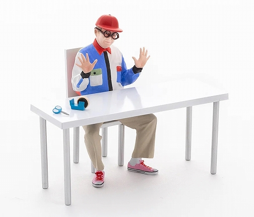 画像ギャラリー No.001のサムネイル画像 / 今度は“わくわくさん”をつくってあそぼ。わくわくさんの全身を3Dスキャンしたプラモデルが発売決定