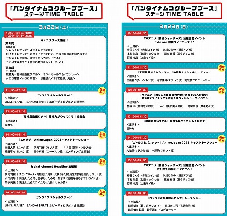 ���������꡼ No.005�Υ���ͥ������ / �ֵ�ư���Gundam GQuuuuuuX�פȥ���ץ�45��ǯ���Υ��ꥢ���о졣�Х�����ʥॳ���롼�ס�AnimeJapan 2025�ν�Ÿ��������