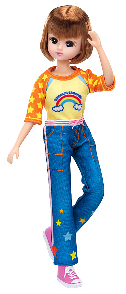 画像ギャラリー No.002のサムネイル画像 / 「オシャレ魔女 ラブ and ベリー」コラボスタイルの「リカちゃん」の予約受付を開始。ラブリーストロベリーなどの衣装が付属