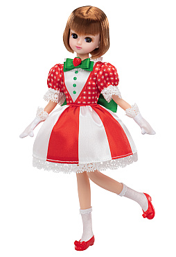 画像ギャラリー No.003のサムネイル画像 / 「オシャレ魔女 ラブ and ベリー」コラボスタイルの「リカちゃん」の予約受付を開始。ラブリーストロベリーなどの衣装が付属