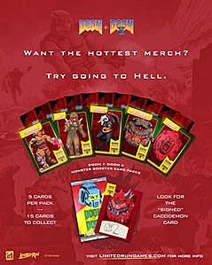 画像ギャラリー No.006のサムネイル画像 / 「DOOM + DOOM II」コレクターズボックスの予約をLimited Run Gamesで受付中。サントラのカセットテープやトレカなど,物理パッケージらしい特典を付属