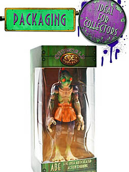 画像ギャラリー No.006のサムネイル画像 / 異彩を放ったPS向けソフト「エイブ・ア・ゴーゴー」,主人公のエイブがアクションフィギュアになって帰ってくる