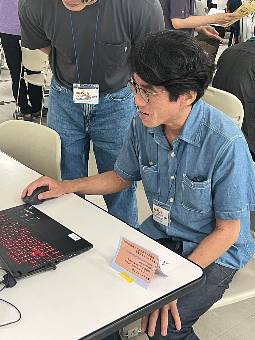 画像ギャラリー No.003のサムネイル画像 / インディ開発者のためのイベント「CREATORS'PLAYGROUND」をレポート。開発者が共に遊び,語り合う大切さを確認できた場